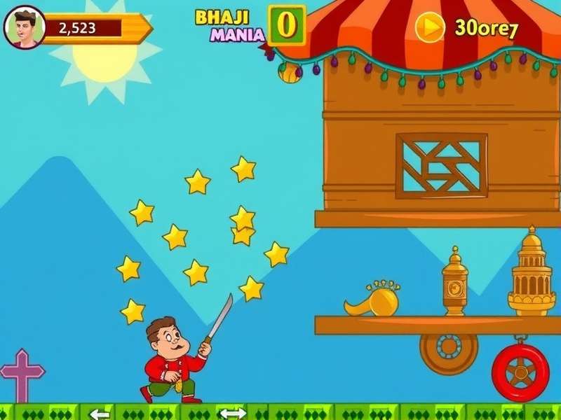 Bhaji Mania Gameplay Screenshot